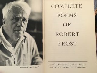 COMPLETE POEMS OF ROBERT FROST Holt Rinehart Winston 1965 18th Printing 2