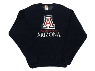 Vintage University Of Arizona Crewneck Sweater Mens Medium U Of A Wildcats 90s