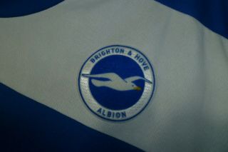 Brighton & Hove Albion FC Errea Football Shirt Special 2008/2009 Blue Men Size M 3