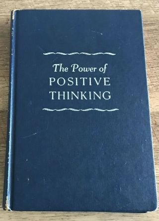 The Power Of Positive Thinking 1953 Fifth Printing Hc Norman Vincent Peale Vg,
