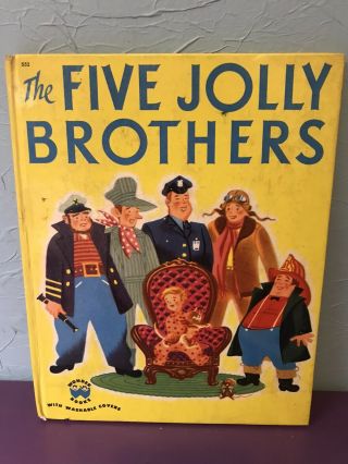 1951 Wonder Books The Five Jolly Brothers