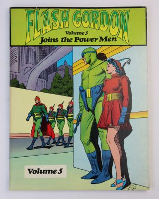1978 Flash Gordon Volume 5 Joins The Powermen Softcover
