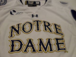 Under Armour Notre Dame Hockey Jersey Youth Xl