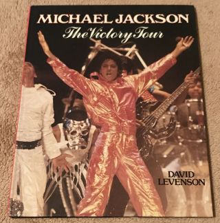 Michael Jackson - The Victory Tour By David Levenson (1984,  Hardcover)