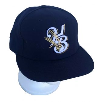 Helena Brewers Fitted Era 59fifty Cap Hat 7 3/8 Made In Usa Pioneer League