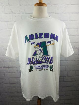Vintage 1998 Mlb Arizona Diamondbacks T Shirt Adult Xl Spring Training 90s Vtg