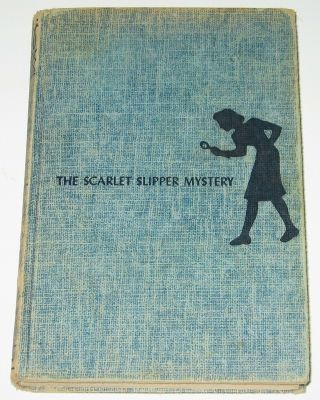 Vintage Nancy Drew Mystery Stories - The Scarlet Slipper Mystery1954
