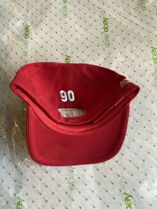 Vintage NASCAR Hat 90 Donlavey Racing Hill Brothers Coffee 2