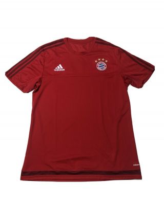 Bayern Munich Football Soccer Shirt Practice Jersey Trikot Adizero Sz Large