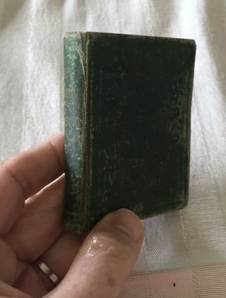 1800’s Daily Food For Christians Antique Miniature Book Children 