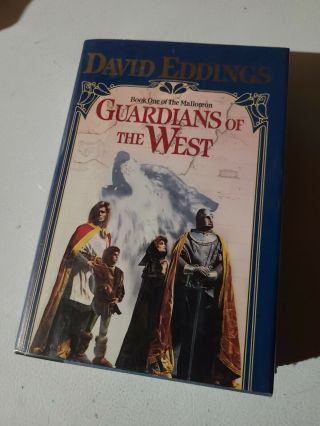 David Eddings Guardians Of The West Hc 1st Ed,  1st Printing