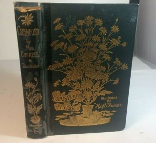 Cranford By Mrs.  Gaskell Illustrated Hard Cover,  1892
