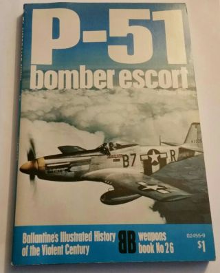 P - 51 Bomber Escort By William Hess,  Aviation,  Aircraft History Wwii Military