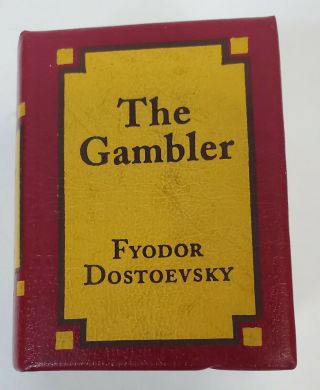Del Prado Miniature Book The Gambler By Fyodor Dostoevsky