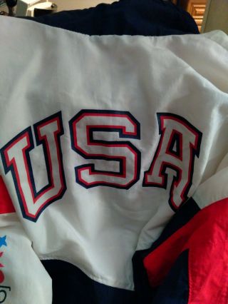 1996 USA Olympic Team Vintage 90s Warm - Up Jacket Men ' s XXL Swingster 3
