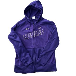 Nike Therma - Fit University Of Washington Huskies Hoodie Sweater Xl