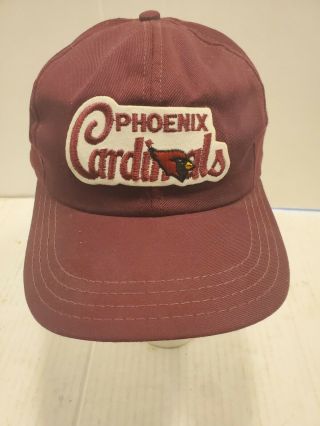 Vintage Patch Phoenix Cardinals Snapback Hat Made In The Usa