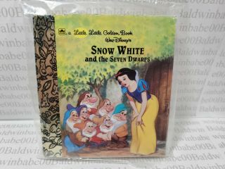 Misc Mini Little Golden Book Walt Disney Snow White And The Seven Dwarfs