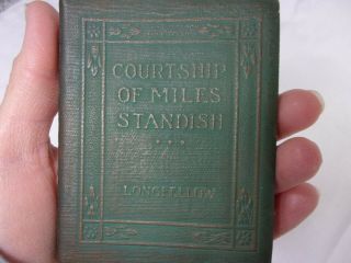 Little Leather Library Book The Courtship Of Miles Standish Henry W Longfellow
