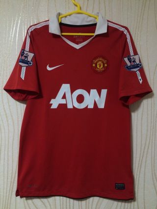 Manchester United 2010 2011 Nike Football Soccer Jersey Shirt Camiesta