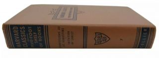 1937 Collier Harvard Classics Five Foot Shelf 7 Confessions Of St Augustine