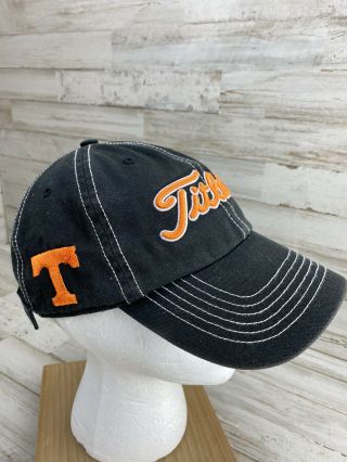 Titleist University Of Tennessee Ut Vols Cap Hat Golf Black Orange Cotton Canvas
