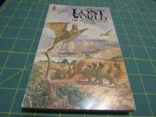 The Lost World By Sir Arthur Conan Doye Pan Uk Pb Great Dino Wrap Around Cvr