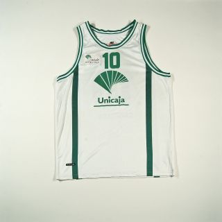 Retro Nike Jersey Match Worn Shirt Basketball Unicaja Malaga Espana Spain Xl