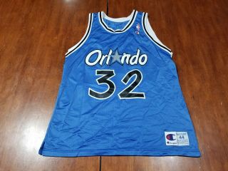 Nba Orlando Magic Basketball Shirt Jersey Champion 32 Shaquille O 