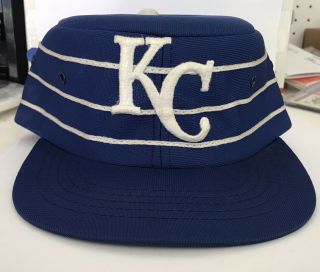 Vintage 1970’s Authentic Kansas City Royals Hat With Mlb Tag Rare