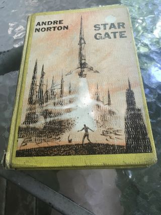 Star Gate By Andre Norton 1958 Harcourt,  Brace & World,  Ny; First Edition