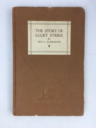 The Story Of Lucky Strike 1939 York Worlds Fair Book Illustrated