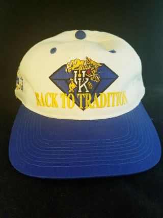 Vintage University Of Kentucky Wildcats Embroidered Snapback Hat Converse