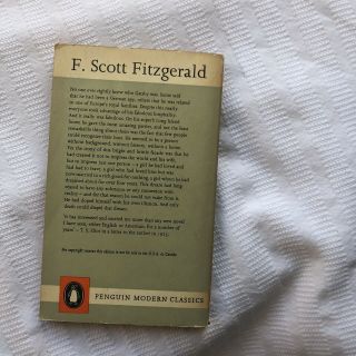 Penguin Modern Classics 746 The Great Gatsby F Scott Fitzgerald PB Ed 3