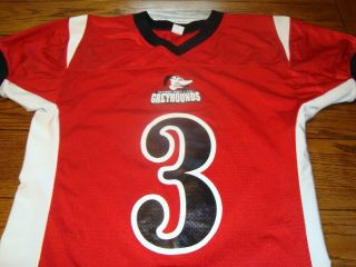 Ohio Valley Greyhounds 3 Football Jersey By Speedline Athletic Wear - Size L
