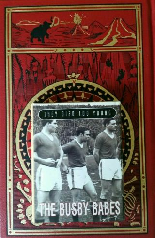 Miniature Book The Busby Babes They Died Too Young Inc Photos Parragon Press