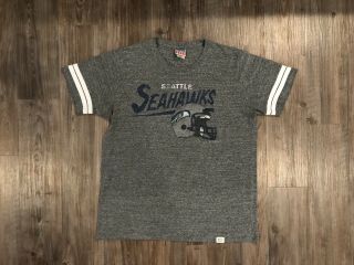 Junk Food Seattle Seahawks Vtg Style Gray T - Shirt Men’s Size Xxl 2xl Nfl