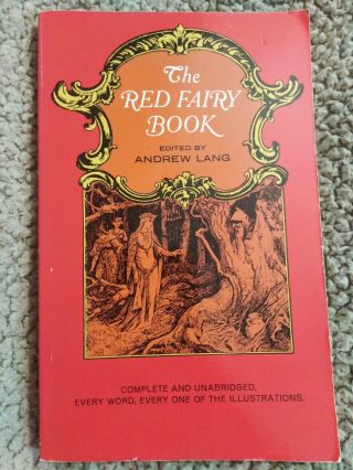 The Red Fairy Book Andrew Lang Illustrated Fairie Tales Magical Princess Trolls