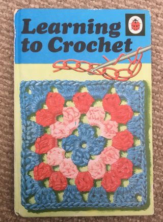 Vintage Ladybird Learning To Crochet Book Series 633 1st Edition 24p Net.