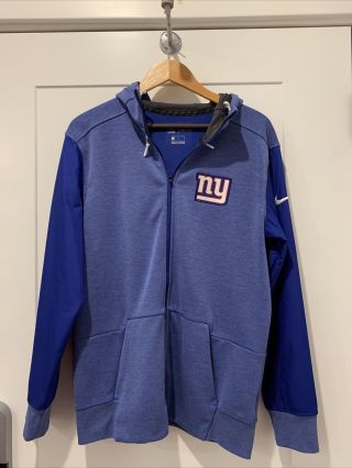 Nike Mens York Giants Long Sweatshirt Medium 2