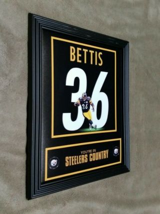 Pittsburgh Steelers Jerome Bettis Framed 8x10 Jersey Photo
