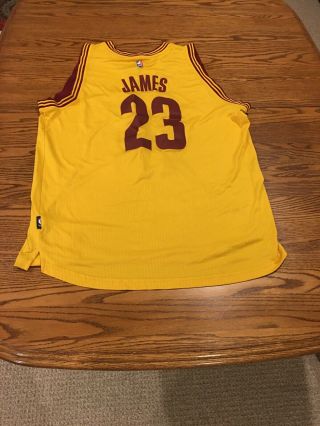 Lebron James Number 23 Cleveland Cavaliers Adidas Swingman Jersey Size Xl