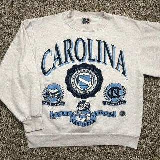 Vintage 1993 North Carolina Tar Heels Crewneck Sweatshirt Size S Adult Small Unc