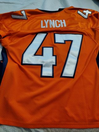 John Lynch 47 Denver Broncos Nfl Football Jersey Men 