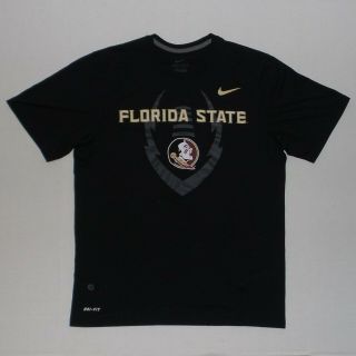 Nike Dri Fit Florida State University Fsu Ncaa Football Shirt Sz M