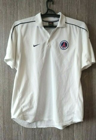 Nike Paris Saint Germain Psg Football Shirt Soccer Jersey Maglia Mens Size L