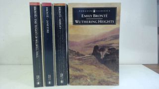 Penguin Classics Set Of 4 Bronte Sisters Paperback Books Anne Bronte,  Charlotte
