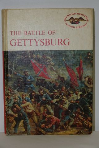 The Battle Of Gettysburg By Bruce Catton,  1963 Hc Unread
