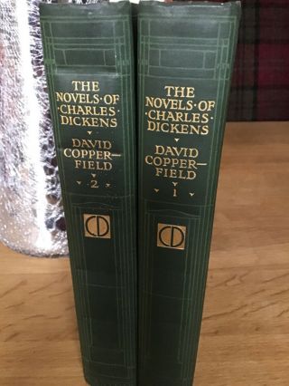 Charles Dickens David Copperfield Volume 1&2 London Caxton Publishing Company