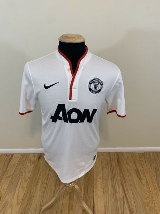 Manchester United Jersey Away Football Shirt 2012 - 2014 Nike 479281 - 105 Size S